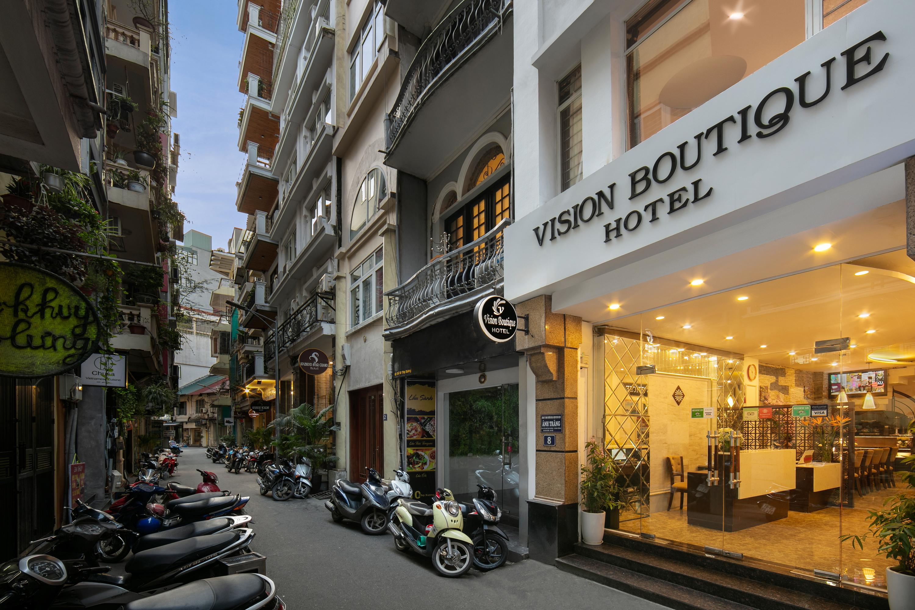 Hanoi Vision Boutique Hotel ภายนอก รูปภาพ